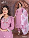 Kavya Khushi Vol 1 Roman Silk Kurti Bottom With Dupatta